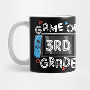 Gamer Back To School Funny Game On 3rd Grade Mug